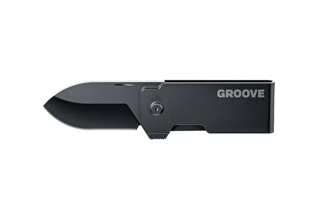 Groove® Money Clip Knife - Black